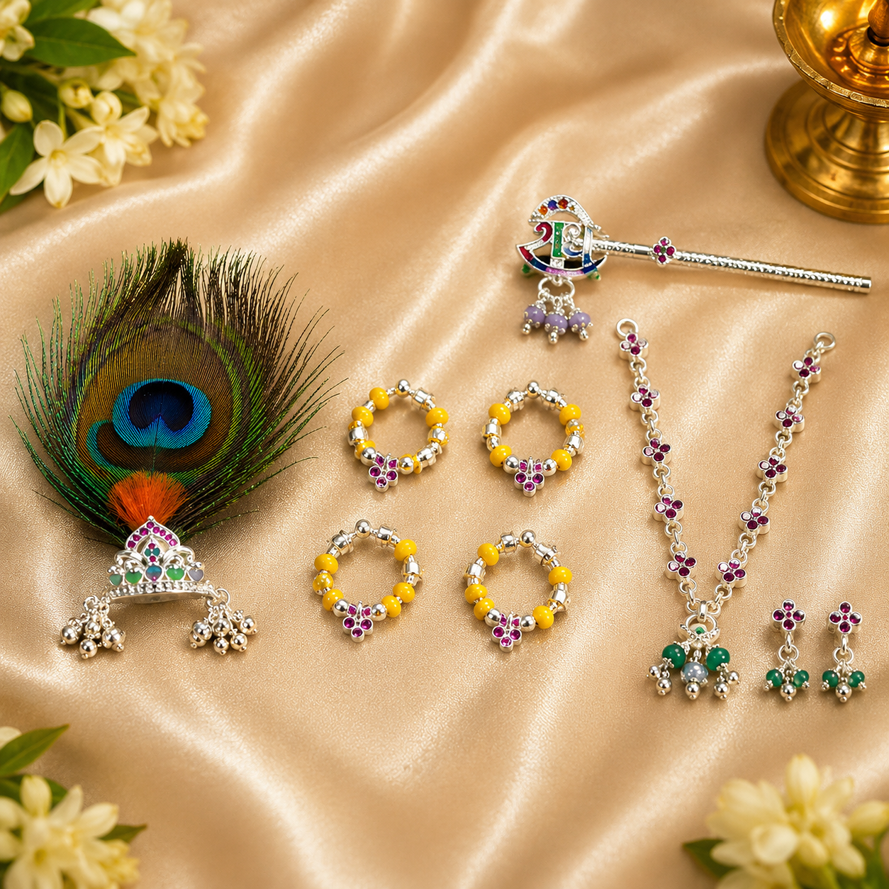 Laddu Gopal Ji Shringar Set